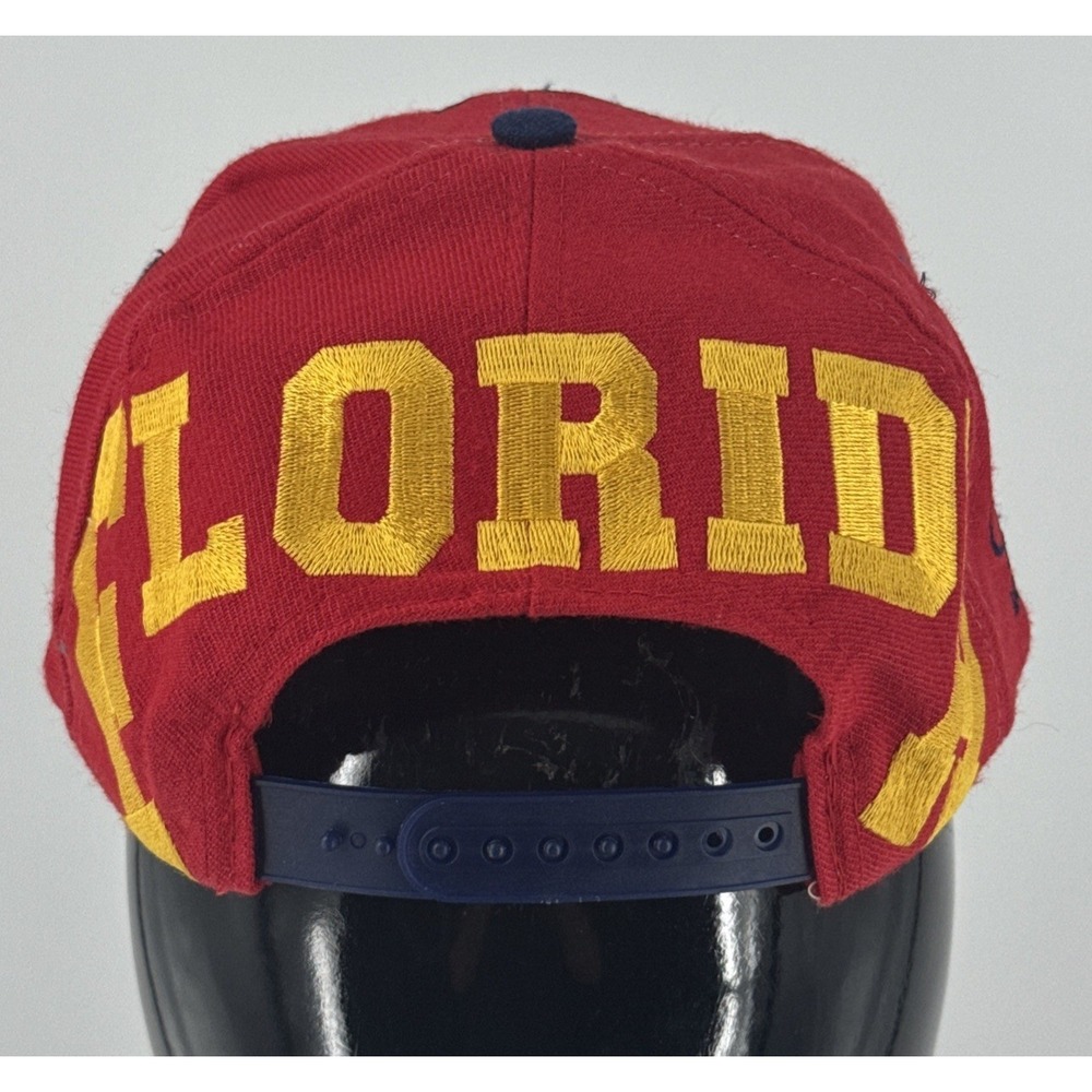 Vintage Florida Panthers Logo Athletic Large FLORIDA Hat Cap Snapback NHL Rare